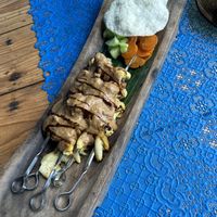 mushroom app  at Wulan Vegetarian Warung in Ubud