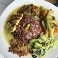 curry dish  at Wulan Vegetarian Warung in Ubud