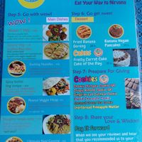 Menu 2 at Wulan Vegetarian Warung in Ubud