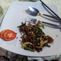 Nasi Goreng at Wulan Vegetarian Warung in Ubud