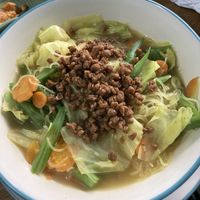 Exciting noodles (not really)  at Wulan Vegetarian Warung in Ubud