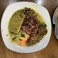 Naughty tempe curry  at Wulan Vegetarian Warung in Ubud