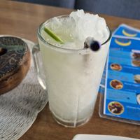 BIG lemonade at Wulan Vegetarian Warung in Ubud