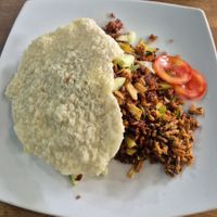 Ultimate Nasi Goreng at Wulan Vegetarian Warung in Ubud