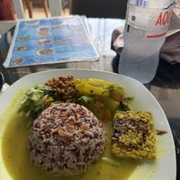 Naughty tempeh curry  at Wulan Vegetarian Warung in Ubud