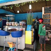 Counter at Wulan Vegetarian Warung in Ubud