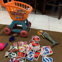 toys for children at Wulan Vegetarian Warung in Ubud