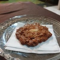Chickpea cookie at Wulan Vegetarian Warung in Ubud