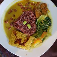 Curry at Wulan Vegetarian Warung in Ubud