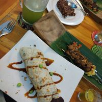 Wrap star at Wulan Vegetarian Warung in Ubud