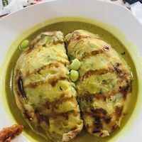 Tempeh stuffed pancakes  at Wulan Vegetarian Warung in Ubud