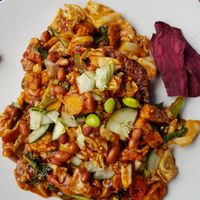 Spicy-Hottie Veg Tempe at Wulan Vegetarian Warung in Ubud