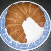 Bio croissant at Maran Vegan Bistro in Vienna