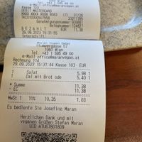   at Maran Vegan Bistro in Vienna