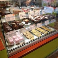 all vegan cakes, muffins and biscuits at Maran Vegan Bistro in Vienna