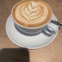 latte  at Brew Lab in Edinburgh