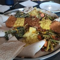  at Andu Caffe in East London