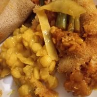  at Andu Caffe in East London