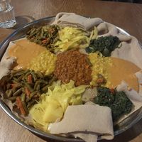 Medium platter   at Andu Caffe in East London