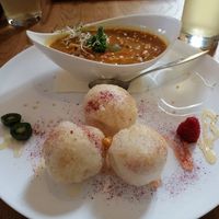 Chickpeas curry at triVida in Klagenfurt