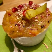 dessert at triVida in Klagenfurt