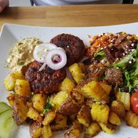 Soy burgers. Wow at triVida in Klagenfurt