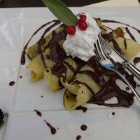 Vegan pancakes at triVida in Klagenfurt