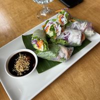 Fresh spring rolls   at Maui Thai Bistro in Kihei