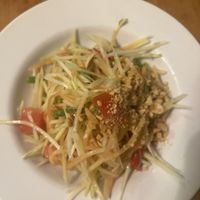 Green papaya salad  at Maui Thai Bistro in Kihei