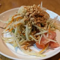 Green papaya salad ($14) at Maui Thai Bistro in Kihei