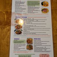 Omni menu page 2 at Maui Thai Bistro in Kihei