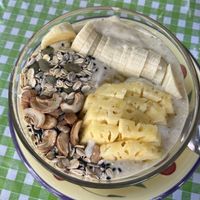 Smoothie bowl  #Veganuary at Mild cafe in Chiang Mai