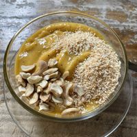 Smoothie bowl  at Mild cafe in Chiang Mai