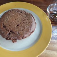 Chocolate and raisin pancake at Mild cafe in Chiang Mai