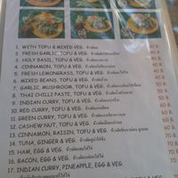 brown rice  at Mild cafe in Chiang Mai