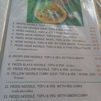 noodles at Mild cafe in Chiang Mai