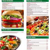 menu at Oranaise Cafe in Leeds