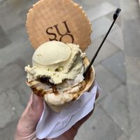 Medium cup  at Gelatoteca SuSo in Venice