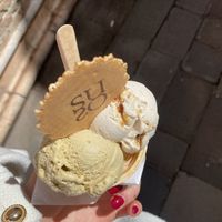 Pistachio   at Gelatoteca SuSo in Venice
