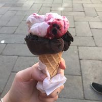 cherry was SO GOOD! at Gelatoteca SuSo in Venice