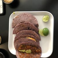 Tacos  at Taller Veganico in Monterrey