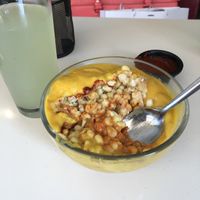 Elote at Taller Veganico in Monterrey