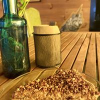 Pay de plátano y nuez 🍌 at Taller Veganico in Monterrey