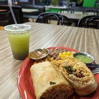 Chimichanga at Momcorn in Gurnee