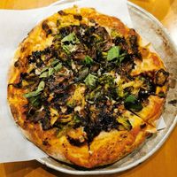 vegan build-your-own pizza at Fiazza Fresh Fired - Byward Market in Ottawa