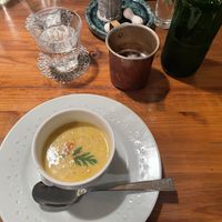 Soup from Buddha bowl   at Padma in Kyoto