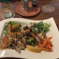 5 vegan dishess  at Padma in Kyoto