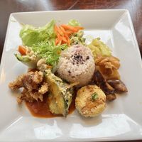 Lunch set  at Padma in Kyoto