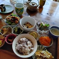 Peaceful set at Padma in Kyoto