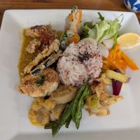 Buddha Bowl at Padma in Kyoto